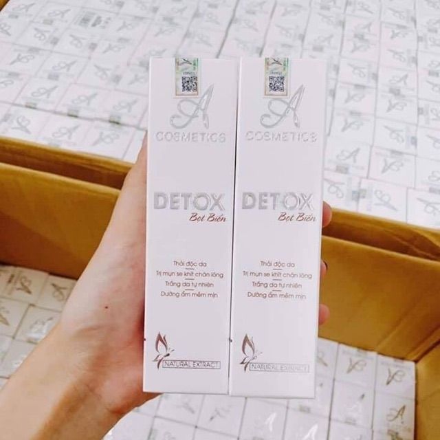 Mặt nạ sủi bọt Detox bọt biển