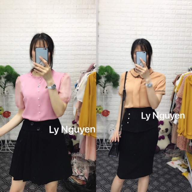 SET 2 ÁO SƠ MI THIẾT KẾ SIÊU ĐEP (ẢNH THẬT 100% do shop tự chụp)