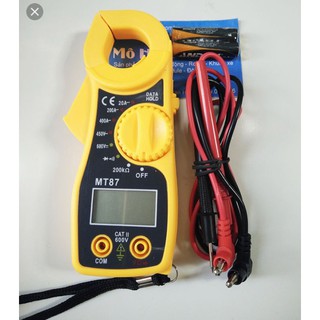HOT-Ampe Kế MT87 ACA 2A/20A/400A DCV 600V ACV 450V ( kìm kẹp dòng )