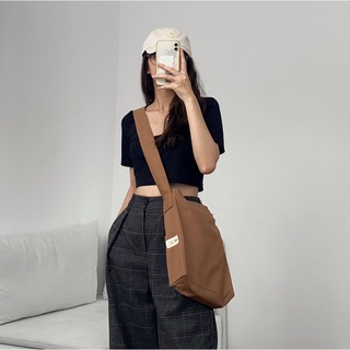 Túi Tote Đeo Chéo Canvas “Squared Bag”
