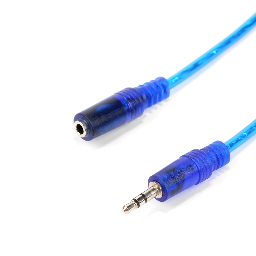 Dây cáp mở rộng tai nghe 1.5M/ 3M/ 5M/ 10M giắc cắm 3.5mm từ đầu cắm sang lỗ cắm âm thanh Aux thích hợp cho iPhone