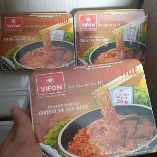 Mì xào bò sa tế