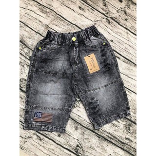 Quần short jeans cá tinh (Size 19-35kg)