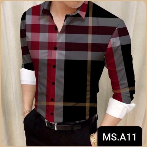 Áo Sơ Mi Nam Cổ Bẻ Dài Tay💥Cao Cấp 💥  Dáng Ôm Hàn Quốc Vải Chống Nhăn, Thoáng Mái,Thấm Hút Mồ Hôi Dvin_f