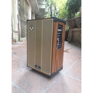 Loa kéo karaoke mitsunal t1209 bass 30cm, loa hát hay, phù hợp với diện tích 250 m2, kèm 2 mic hút âm - hàng bán chạy