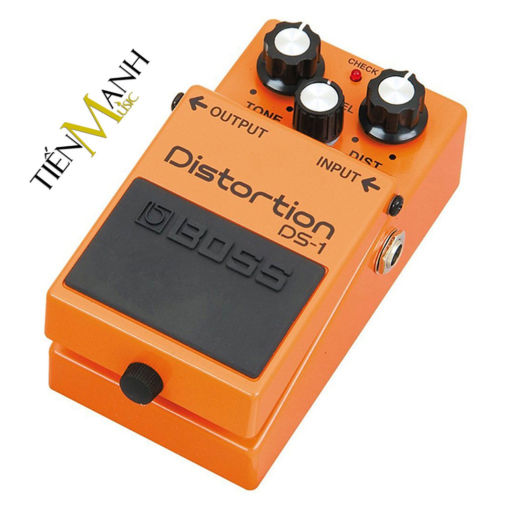 Phơ Guitar Boss Distortion DS-1 (Bàn đạp Fuzz Pedals Effects DS1) Phân Phối Chính Hãng Bởi Tiến Mạnh Music