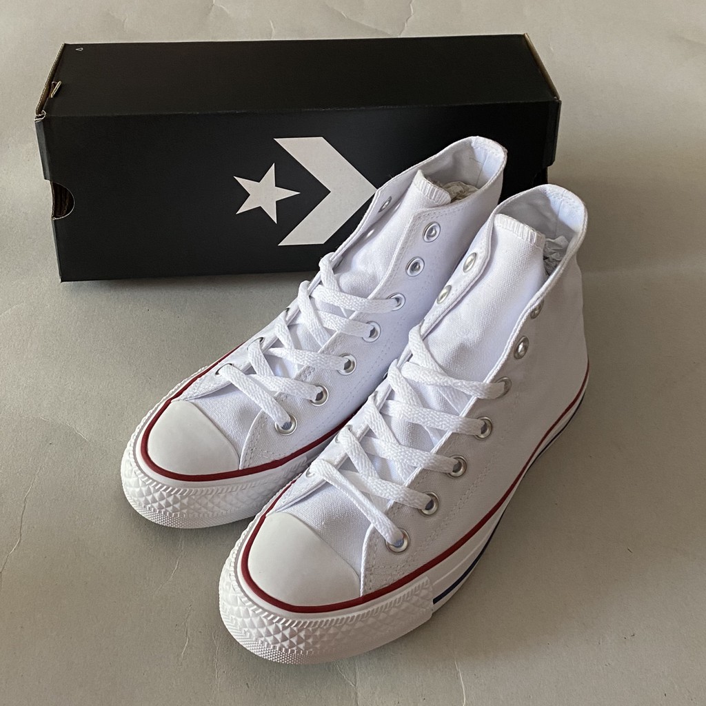 Giày Converse classic trắng cổ cao