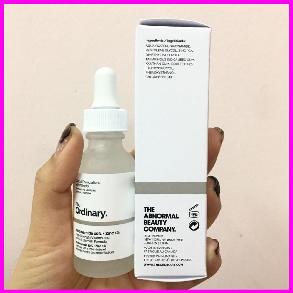 💖💖 Serum The Ordinary Niacinamide 10% Zinc 1% 💖 Size 30ml 💖 Chính Hãng 💖 | BigBuy360 - bigbuy360.vn
