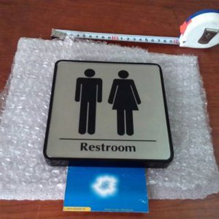 BIỂN WC VUÔNG