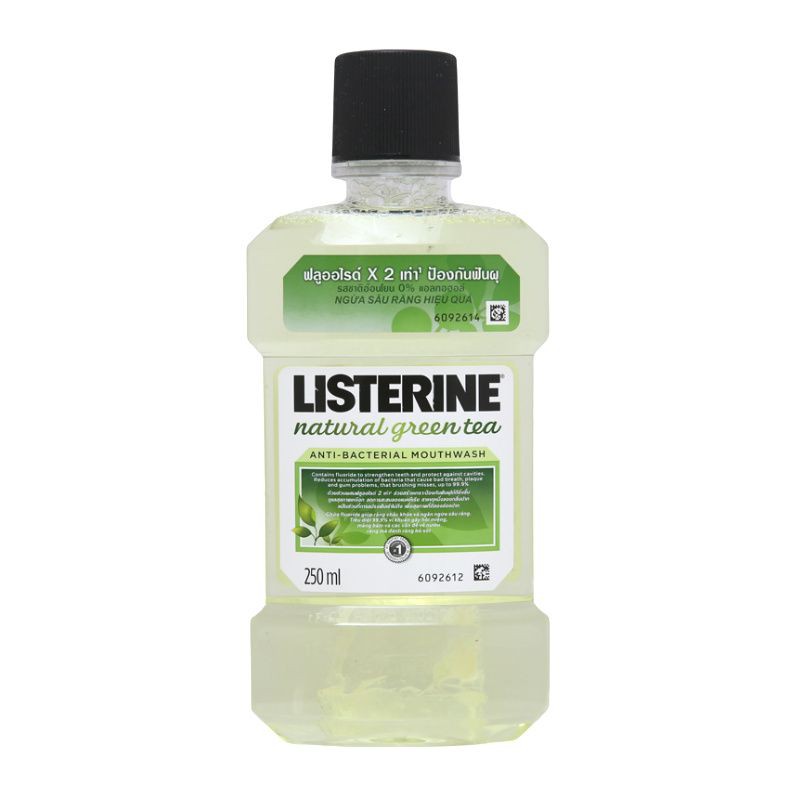 Nước súc miệng LISTERINE Trà Xanh Thiên Nhiên/ Zero 250ml