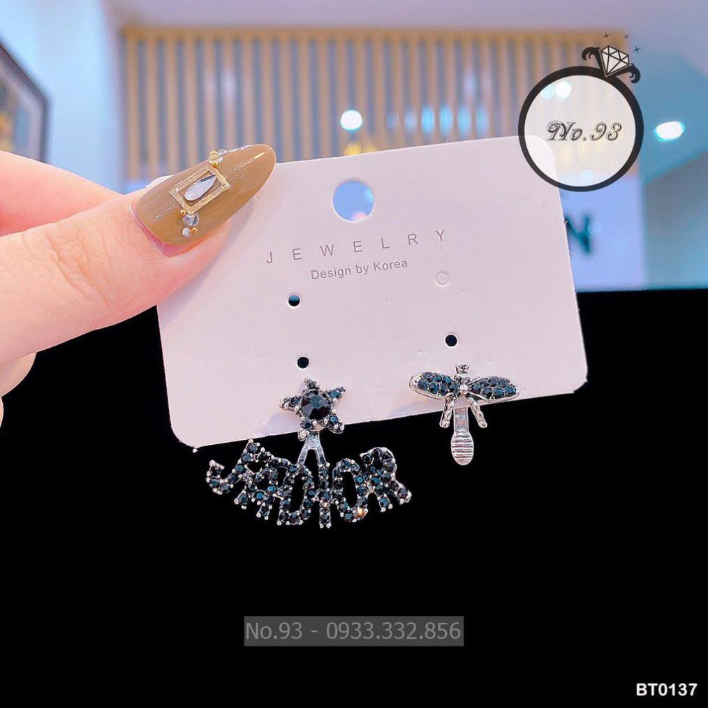 BÔNG TAI NỮ THƯƠNG HIỆU CÁ TÍNH TRANG SỨC CAO CẤP NO.93 KHUYÊN TAI CON ONG