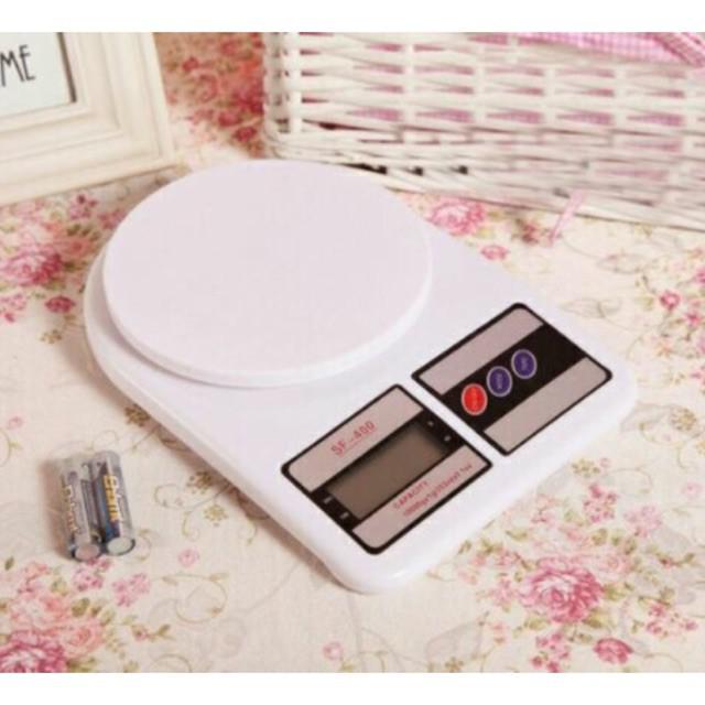 Cân điện tử fs400-7kg giá rẻ. Tiện dụng cho việc làm bánh,...  Zshop