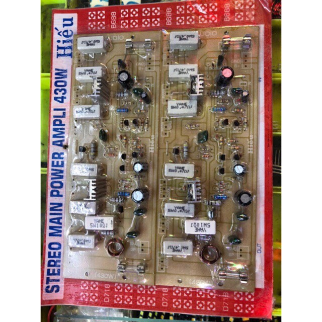[VN] Mạch công suất Ampli Stereo 430 W