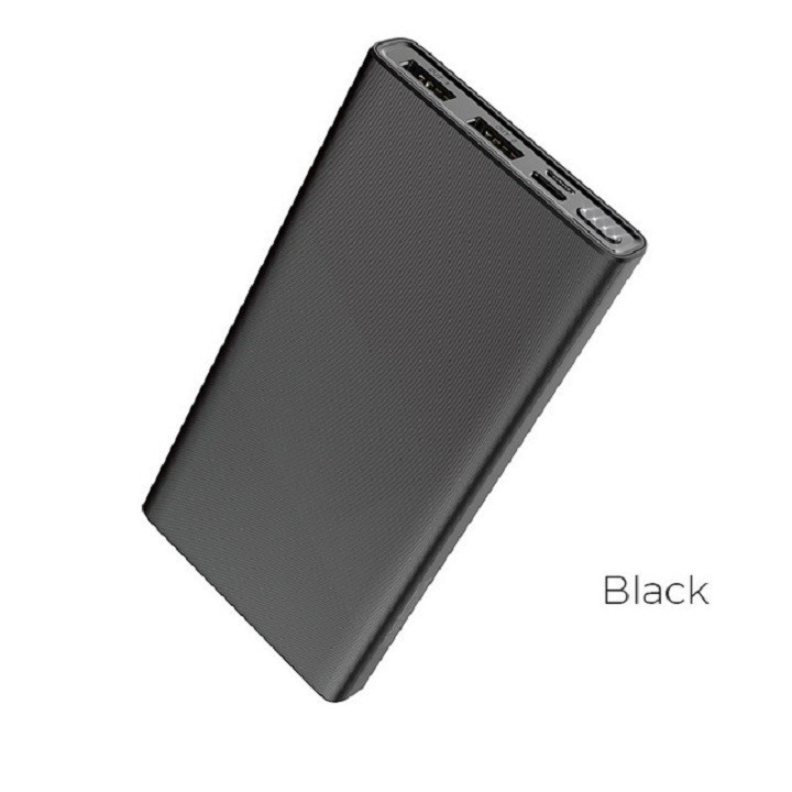 Pin sạc dự phòng Hoco J55 10000mAh lõi Li-Polymer 2 cổng sạc Input và Output