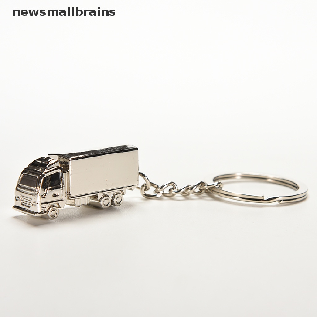 Móc khóa kim loại hình xe tải 3D độc đáo sáng tạo