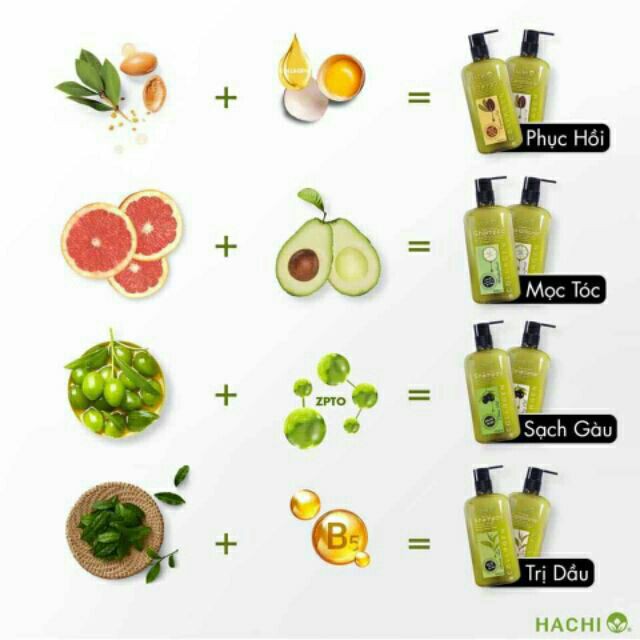 [HaMyShop] 350ML - DẦU GỘI HACHI DÀNH CHO TÓC RỤNG/ TÓC DẦU/ TÓC GẦU/ TÓC HƯ TỔN SIÊU RẺ | BigBuy360 - bigbuy360.vn