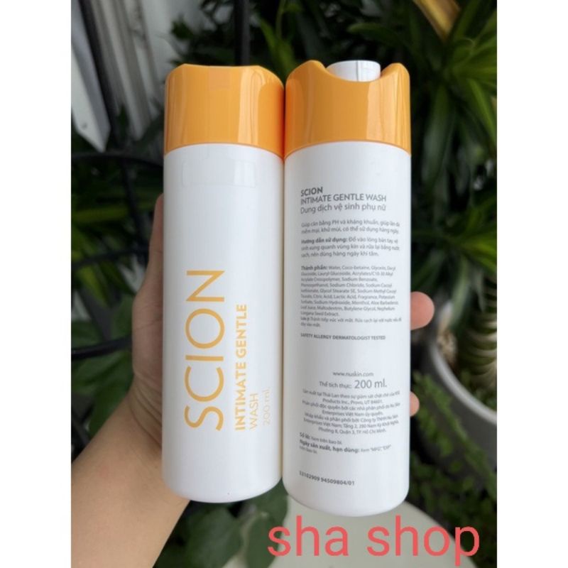 Nước rửa phụ khoa Scion 200ml