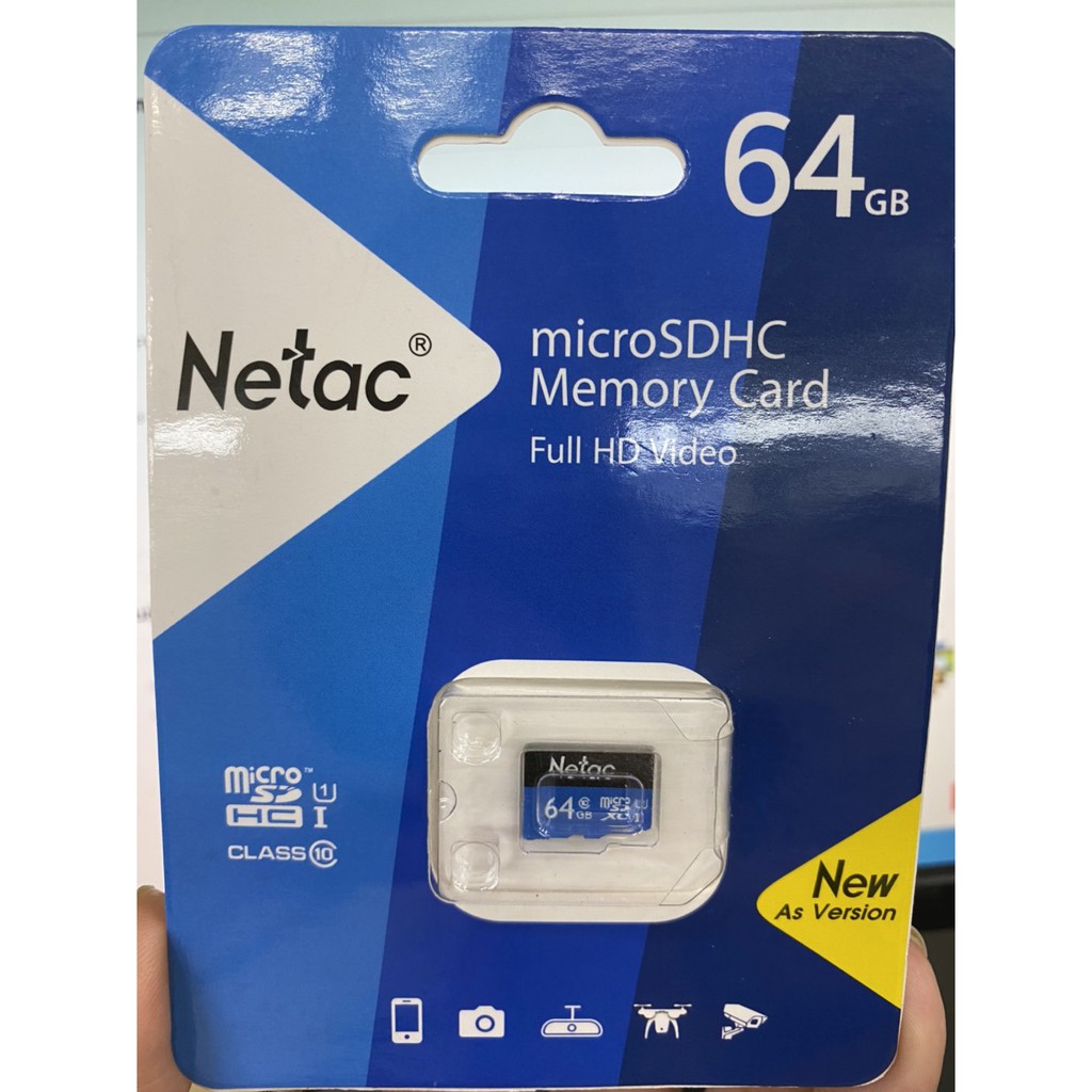 Thẻ nhớ Netac MicroSD 32GB 64GB class10 | WebRaoVat - webraovat.net.vn