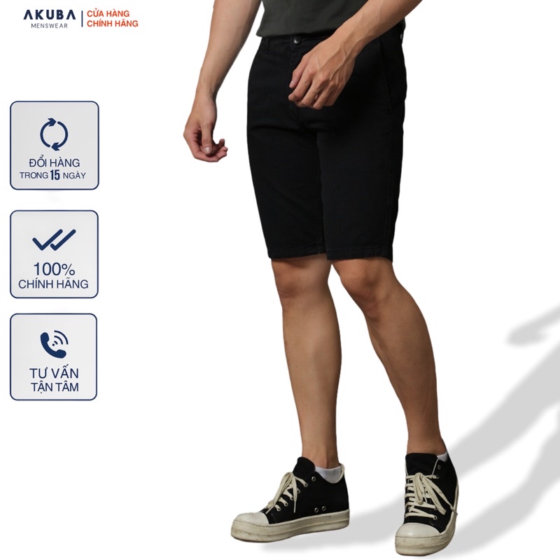 Quần Short Nam Kaki Thời Trang Cao Cấp Akuba - 901 | BigBuy360 - bigbuy360.vn