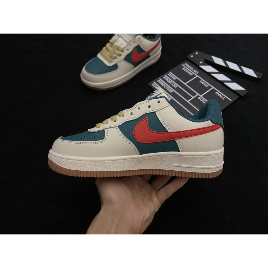 Giày 𝐍𝐢𝐤𝐞 𝐆𝐮𝐜𝐜𝐢 xanh đỏ phiên bản sơn tùng đặc biệt, Giày nike air force 1 gucci hàng đẹp full box bill | BigBuy360 - bigbuy360.vn