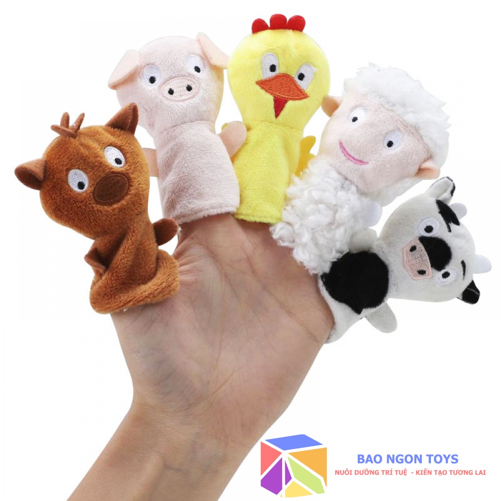 RỐI NGÓN TAY KỂ CHUYỆN CHO BÉ - BAO NGON TOYS