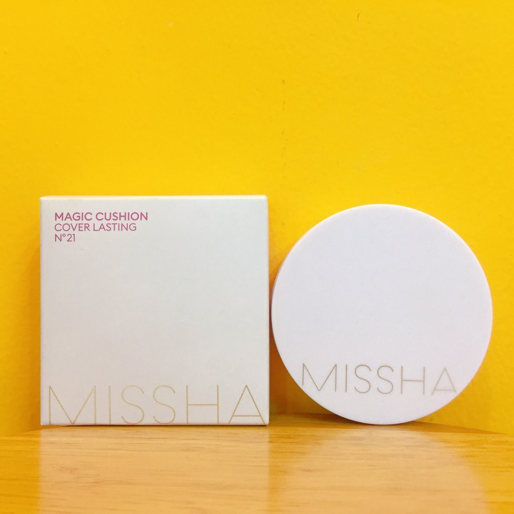 [Chính hãng] Phấn Nước Missha Magic Cushion Cover Lasting SPF50+ PA+++ (Dành cho da khô)