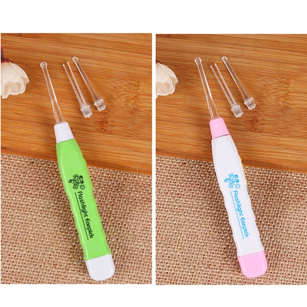 Dụng cụ lấy ráy tai cho bé có đèn soi tai,an toàn cho bé và gia đình