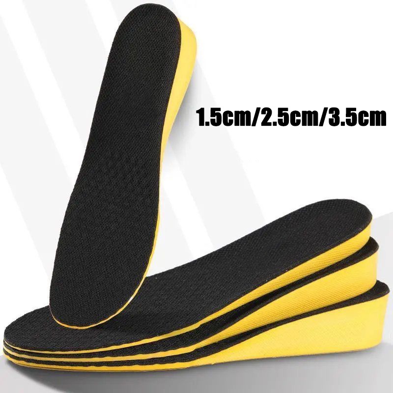 Đế Lót Giày Tăng Chiều Cao 1.5-3.5cm Thoáng Khí Chống Sốc Cho Nam Nữ