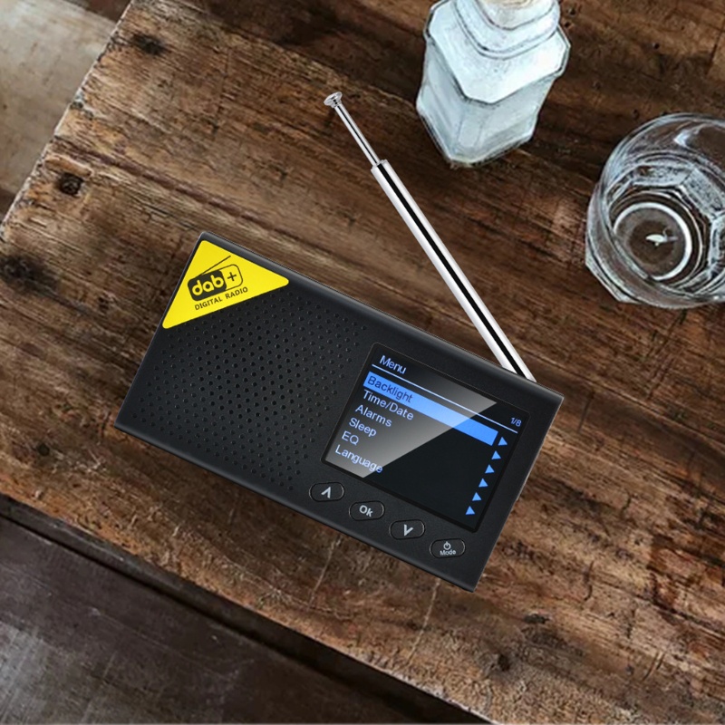 Radio kỹ thuật số DAB/DAB+ kết nối Bluetooth thiết kế nhỏ gọn tiện dụng