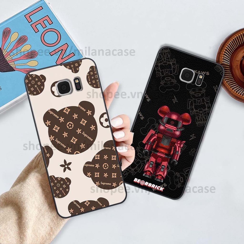 Ốp Samsung S6 / S6 EDGE / S7 / S7 EDGE gấu be@rBrick gấu Teddy Kaws siêu đẹp, phong cách, cá tính