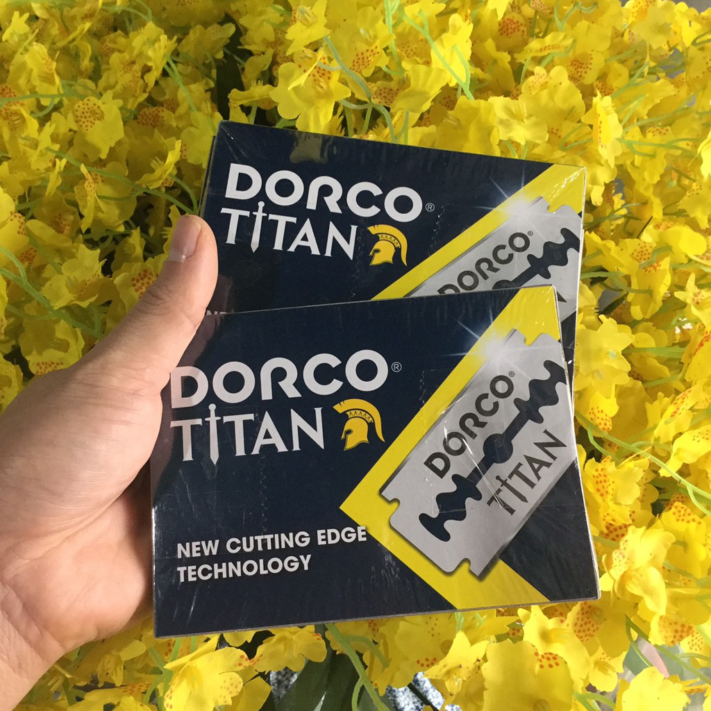 HỘP 100 LƯỠI DAO LAM DORCO TITAN