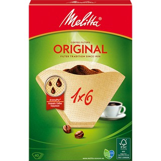 Giấy lọc Melitta 1x6-Nhập khấu chính hãng 100% từ thương hiệu Melitta,Đức