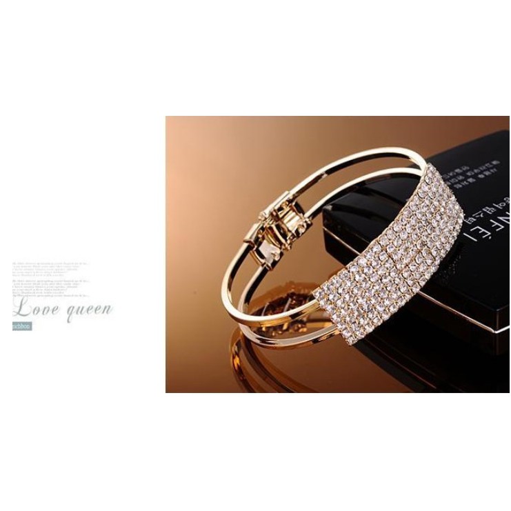 [Mã FAMAYFA giảm 10K đơn 50K] Lắc Tay Đính kim Love Queen hot | BigBuy360 - bigbuy360.vn