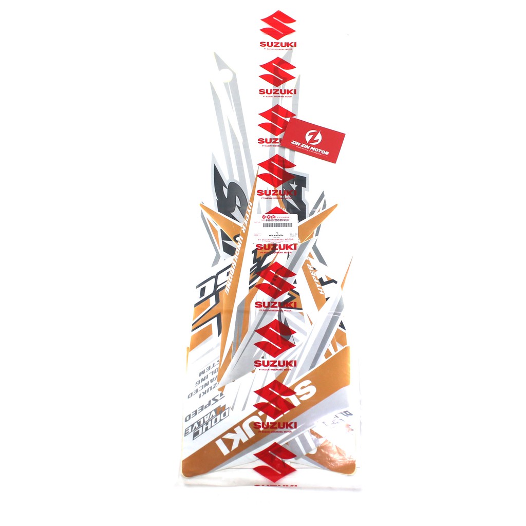 Tem Trắng Cam - Raider Xăng Cơ 2013 - ZIN ZIN MOTOR