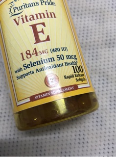 Viên uống Vitamin E 400 IU Selenium 100 viên
