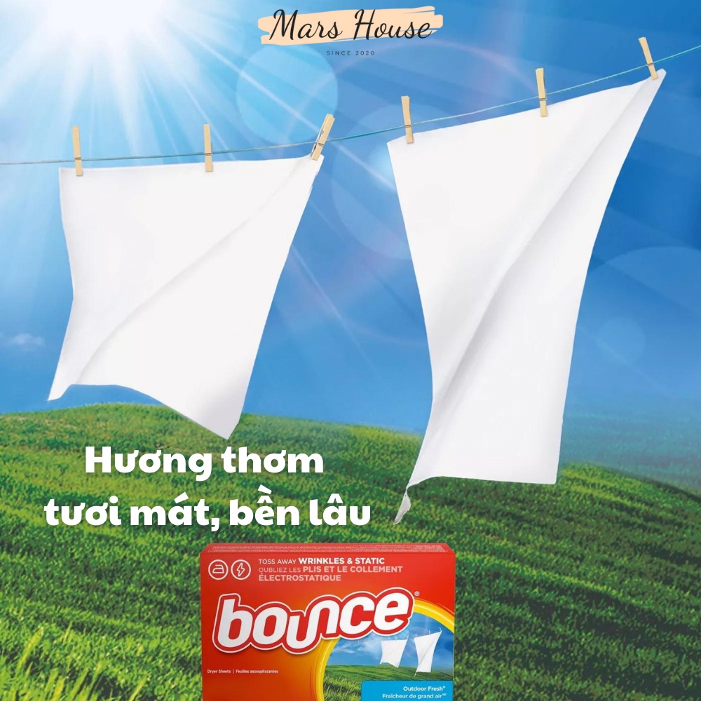 Giấy Thơm Quần Áo Bounce