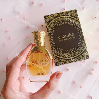 Tinh dầu nước hoa Dubai Nữ cao cấp MUSHREQAH 15ml Sang Trọng, Quyến Rũ