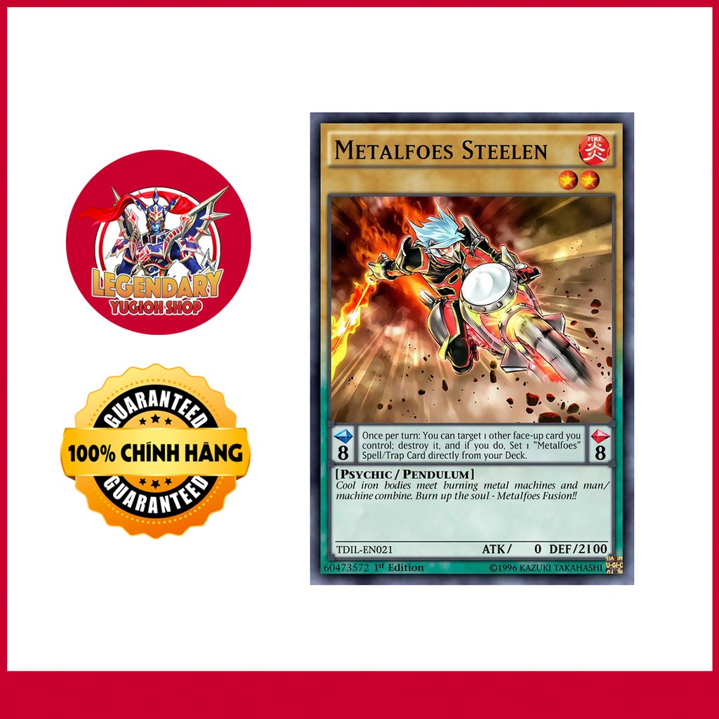 [EN][Thẻ Bài Yugioh Chính Hãng] Metalfoes Steelen