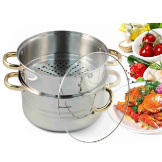 Nồi hấp Inox cao cấp 5 lớp Kangaroo KG871