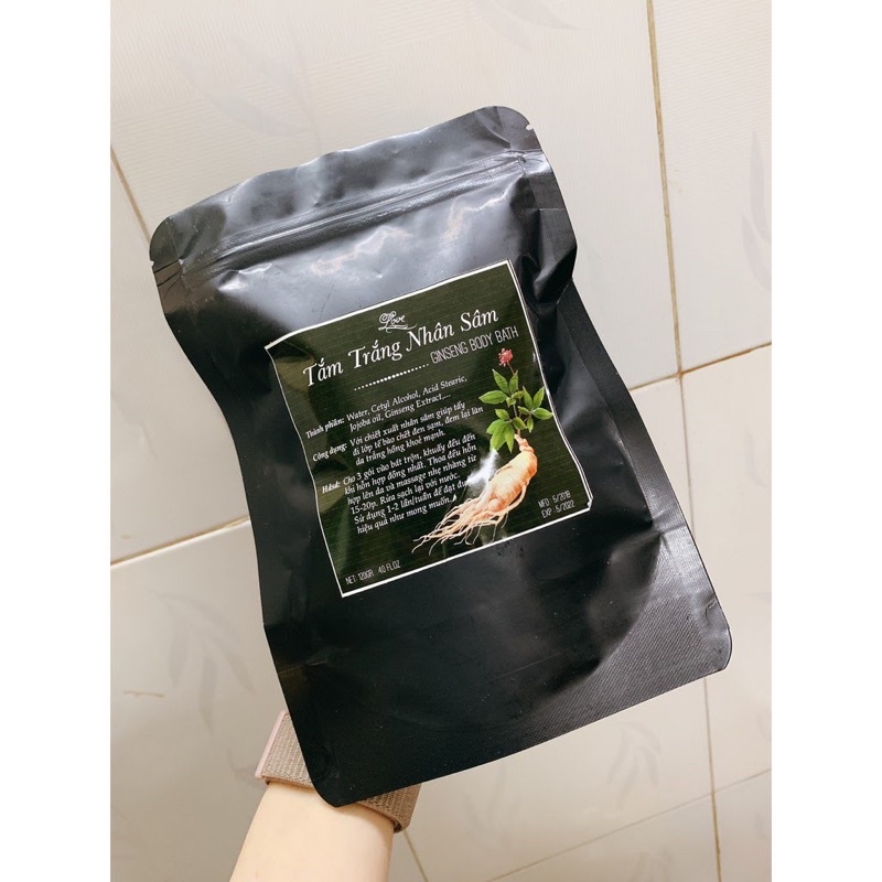 Tắm Trắng Nhân Sâm Dưỡng Da