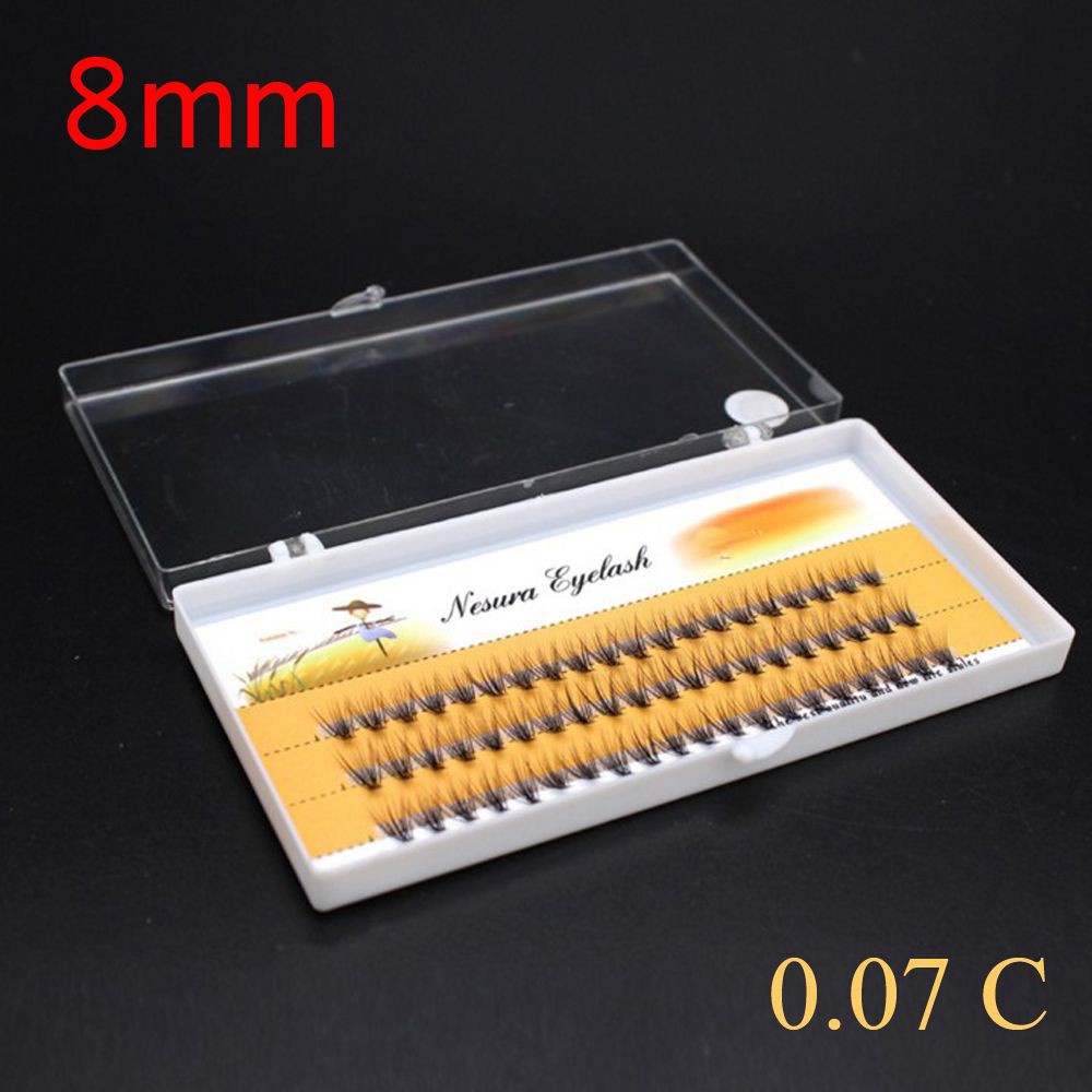 [Hàng mới về] Lông Mi Giả 0.07 Cong Chữ C Trang Điểm Cho Nữ