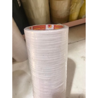 Băng dính 2 mặt 0.5f trắng
