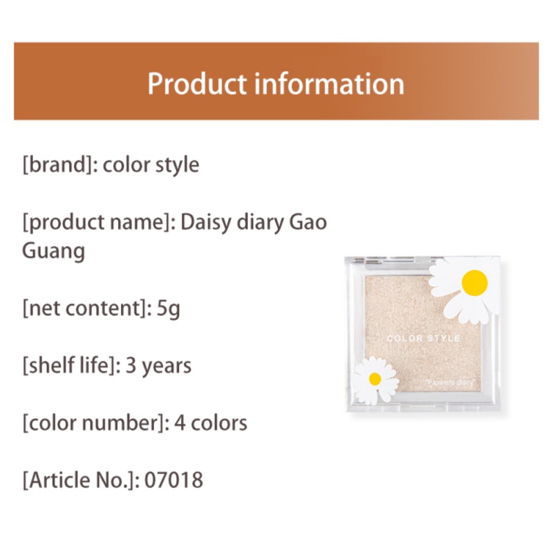 [Hàng mới về] Phấn bắt sáng COLOR STYLE hỗ trợ trang điểm tự nhiên tiện dụng | BigBuy360 - bigbuy360.vn