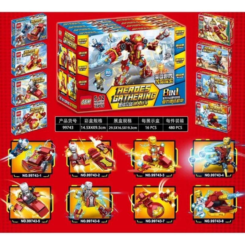 lego iron man