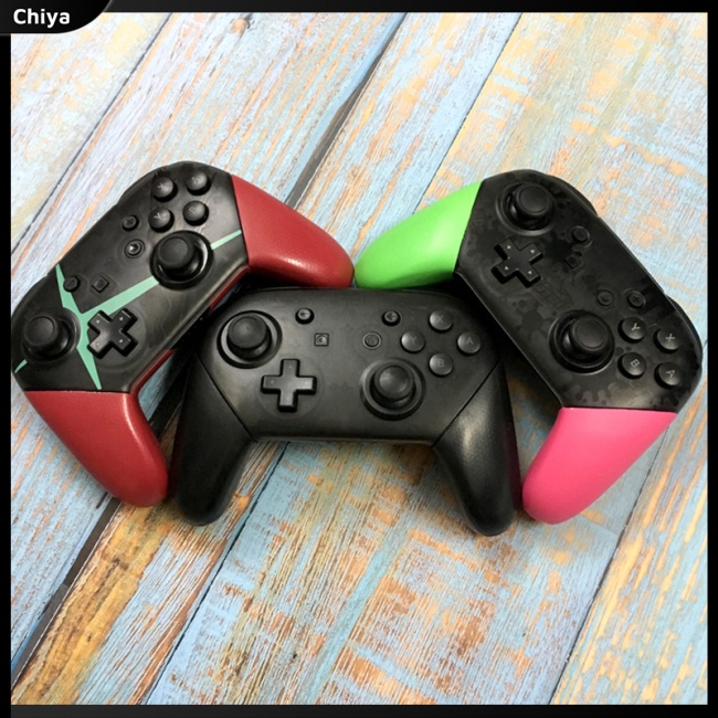 Tay Cầm Chơi Game Bluetooth Không Dây Cho NS Switch Pro Splatoon2 Xenoblade
