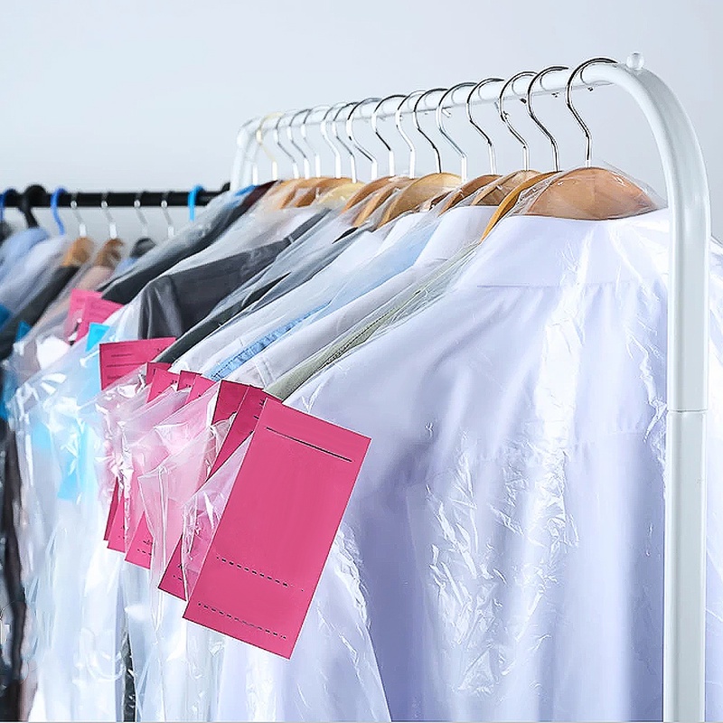 Túi Bọc Quần Áo Chống Bụi Chống Nước Trong Suốt Dùng Một Lần Kích Thước 50*75cm