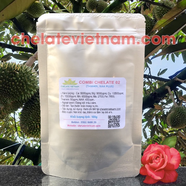 Phân bón vi lượng Combi Chelate 02  gói 100g