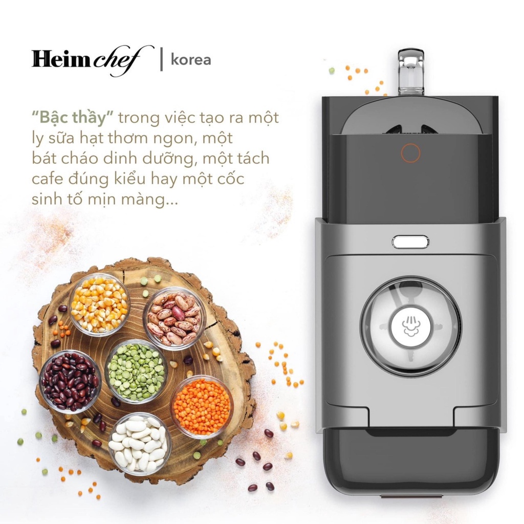 Máy làm sữa hạt Heimchef Pro 688 - nội địa Hàn mẫu mới 2022