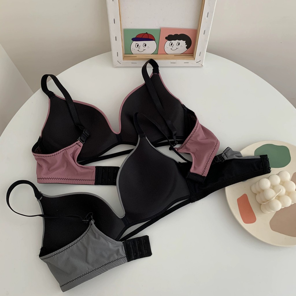 Áo lót không gọng phối màu steven