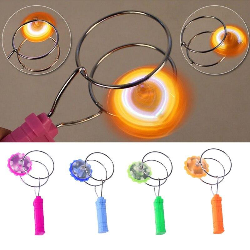 Đồ chơi con quay hồi chuyển ma thuật có đèn LED